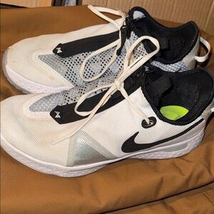Nike White and Black Athletic Shoes